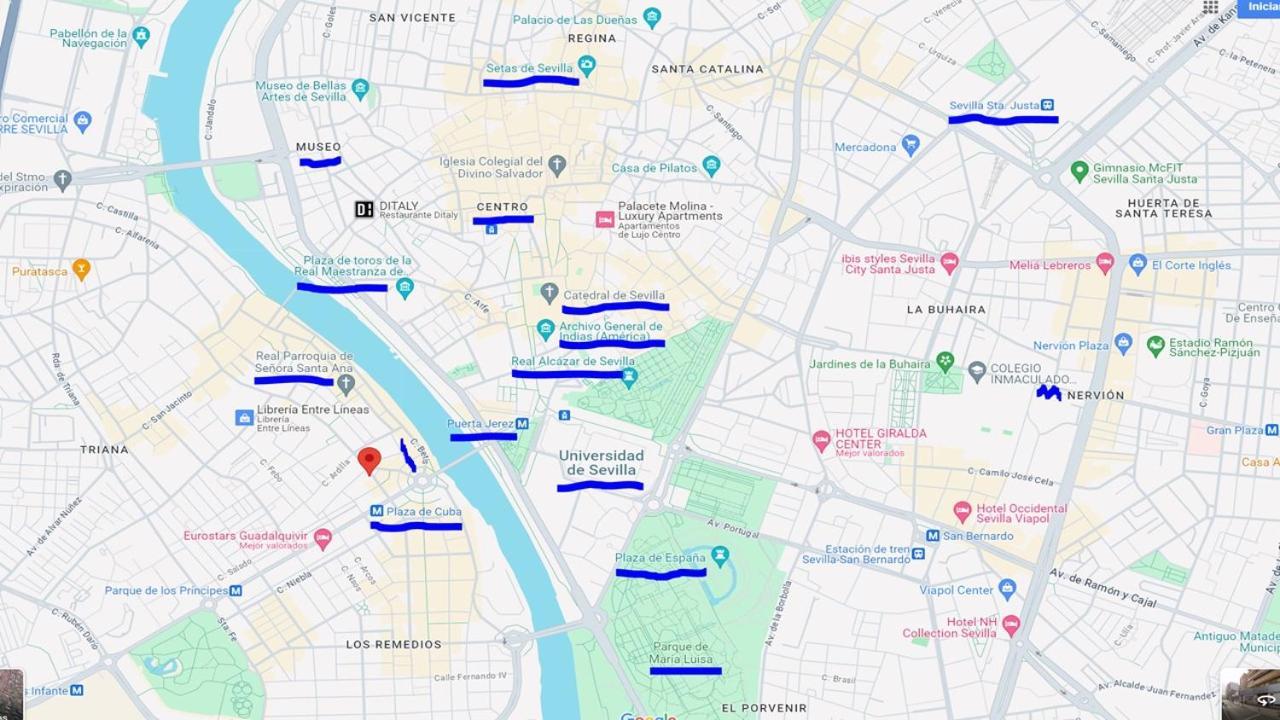Апартаменты El Nuevo Corazon De Triana Next Feria Renovado Febrero 2025 Севилья Экстерьер фото